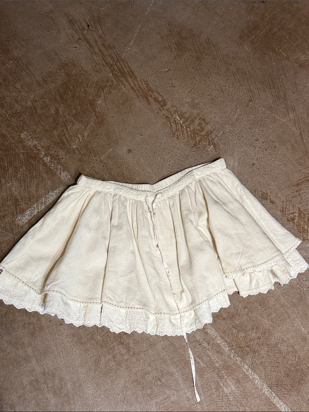 Free People Lady Tulip Ruffle Mini skirt - Picture 2 of 4